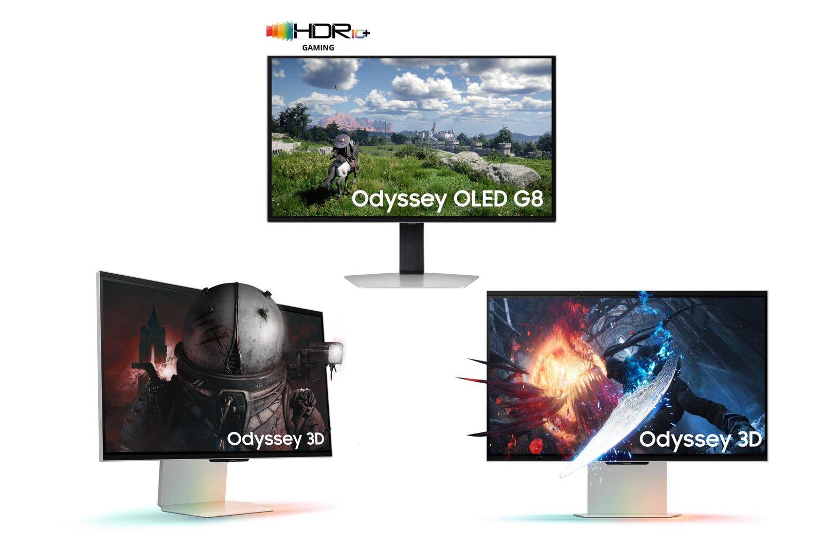 Samsung muestra monitores Odyssey 3D sin gafas y Odyssey OLED G8 con HDR10+ Gaming en GDC 2026